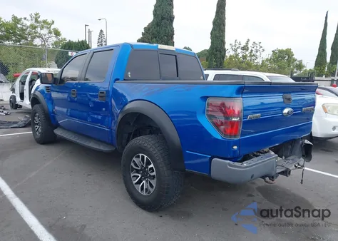 2014 Ford F-150 Svt Raptor из США, поврежденный, VIN 1FTFW1R63EFC34224